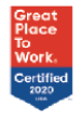 Great Place to Work Certified Certified 2020 Badge-RKB